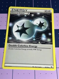 Pokemon TCG Double Colorless Energy 92/99 Black & White Next Destinies Card - Image 1