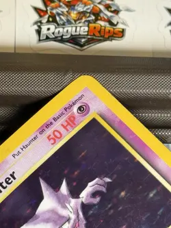 Wizards of the Coast Haunter Holo Rare Unlimited 6/62 Fossil Pokemon Card 1999 - Image 2