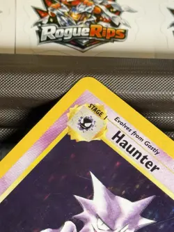Wizards of the Coast Haunter Holo Rare Unlimited 6/62 Fossil Pokemon Card 1999 - Image 3