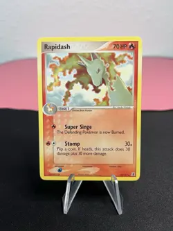Rapidash 52/113 Pokemon Delta Species Uncommon Vintage Trading Card - Image 1