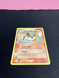 Rapidash 52/113 Pokemon Delta Species Uncommon Vintage Trading Card - Image 3