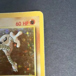 Hitmonlee 7/62 Holo Fossil Set Pokemon Card WOTC Played - Image 2