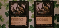 2 x Carrion Feeder, Scourge, Magic: the Gathering Mtg LP - Image 1