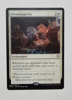 Monologue Tax - Commander 2021 (C21) MTG NM - Image 1