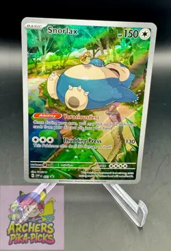 SNORLAX-051-NM-POKEMON 151 ETB PROMO-BLACK STAR PROMO-FREE SHIPPING! - Image 1
