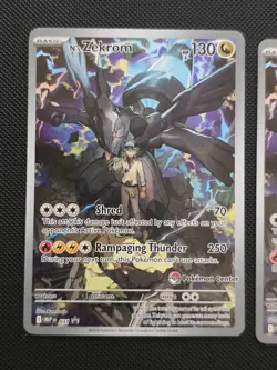 3x N’s Zekrom 031 - Pokemon Center Stamped Promo - NM - Ascended Heroes - Image 2