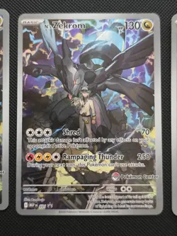 3x N’s Zekrom 031 - Pokemon Center Stamped Promo - NM - Ascended Heroes - Image 3