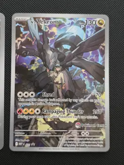 3x N’s Zekrom 031 - Pokemon Center Stamped Promo - NM - Ascended Heroes - Image 4