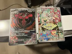 Nintendo Pokemon TCG Yveltal 205/182 & Cinccino 183/162 Holo Full Art Lot - Image 1