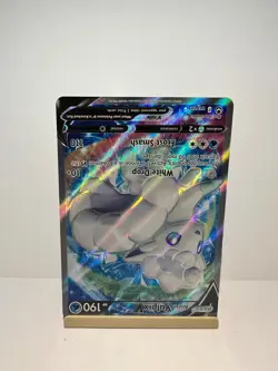 Alolan Vulpix V 173/195 Ultra Rare Silver Tempest Pokemon Near Mint - Image 2