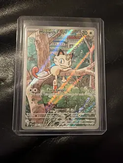 Pokemon Meowth 106/094 – Phantasmal Flames – English IR (Illustration Rare) NM - Image 1