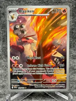 Blaziken 192/182 Destined Rivals Illustration Rare - Pokemon TCG NM - Image 1