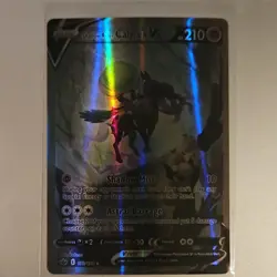 Pokemon Shadow Rider Calyrex V Chilling Reign Ultra Rare Full Art Holo 210HP - Image 1