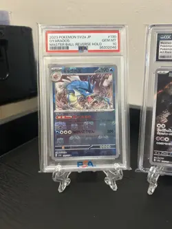 Lot Of 2 - Pokemon SV2A JP Gyarados Masterball RH PSA 10 & 151 JP Mewto CGC 10 - Image 4