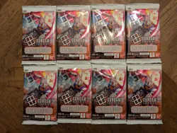 x8 GUNDAM CARD GAME Newtype Rising Booster Packs GD01 English NEW SEALED - Image 1
