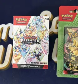 Pokemon Prismatic Evolutions Booster Bundle & Ascended Heroes 2 Pack Blister - Image 3