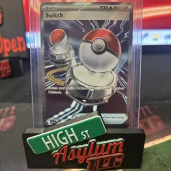 2025 Pokemon TCG Switch 123/94 PFL Full Art Ultra Rare NM Pack Fresh - Image 1