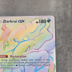 Pokemon TCG Darkrai GX 158/147 Rainbow Secret Rare NM/M Burning Shadows - Image 4