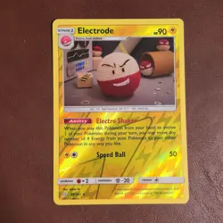 REVERSE HOLO Electrode 39/181 NM - Asako Ito Crocheted RARE Team Up Pokemon Card - Image 1