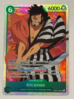 One Piece Romance Dawn (OP-01) Kin'emon OP01-040 - Super Rare - Image 1