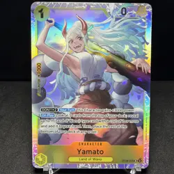 Yamato ST28-005 SR ONE PIECE Tcg Card Game NM Yellow English Starter Deck 28 - Image 1