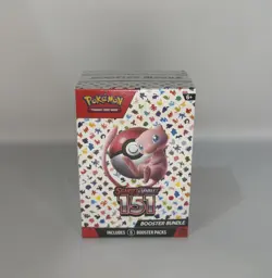 Pokemon Scarlet & Violet 151 Booster Bundle Sealed Box 6 Booster Packs Inside - Image 1