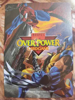 OverPower Marvel IQ Fleer 1996 Carnage Anarchy Special Card OPD Very Rare LP - Image 2