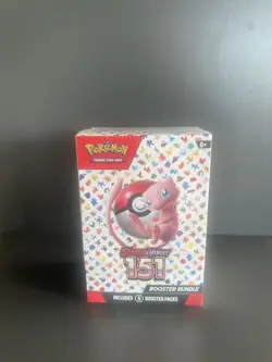 Pokemon 151 English Booster Bundle 6 packs 820650863219 - Image 1