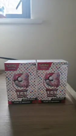 Pokemon Scarlet & Violet 151 Booster Bundle Sealed New (sold as a bundle of 2) - Image 1