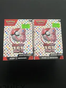 Pokemon 151 Booster Bundle Sealed x 2 - Image 1