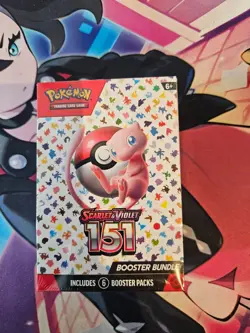 Pokemon TCG 151 Scarlet and Violet Booster Bundle (6 Packs) - Sealed - Image 1