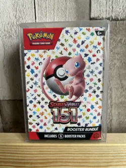 Pokemon TCG 151 Booster Bundle - Sealed & Mint Protective Case - Image 1