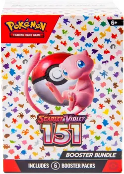 Pokemon TCG: Scarlet & Violet—151 Booster Bundle (6 Booster Packs) - Image 1