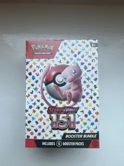 Pokemon TCG Scarlet & Violet-151 Booster Bundle (6 Packs) Factory Sealed - Image 1