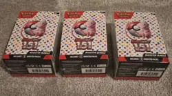 X3 Pokemon TCG Scarlet & Violet 151 Booster Bundle Sealed ⭐ - Image 1