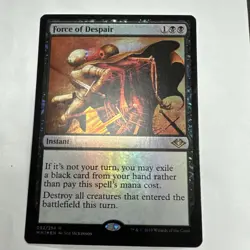 Force of Despair: Unplayed Foil MH1 NM MTG. Magic The Gathering. Modern Horizons - Image 1