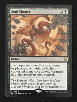 1x MTG Soul Shatter - Zendikar Rising (ZNR) #127 - Magic the Gathering - Image 1