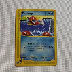 Pokemon TCG Magikarp 118/165 Expedition Non Holo E-Reader - Image 1