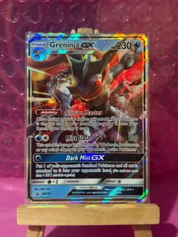 Pokemon TCG Greninja GX SM197 SM Promos Holo Promo 2019 LP - Image 2