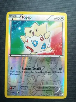 Pokemon Togepi 110/149 Reverse Holo Boundaries Crossed Excellent Condition VLP - Image 1