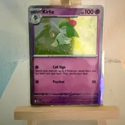 Kirlia 59/132 Mega Evolutions Cosmos Holo Pokemon TCG - Image 1