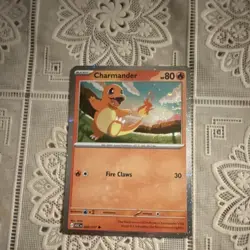 Pokemon Charmander 047 Cosmos Holo Basic Sv: Scarlet & Violet Promo English - Image 1