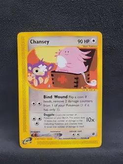Chansey 72/165 Expedition Base Set Regular Non Holo Pokemon - Image 1