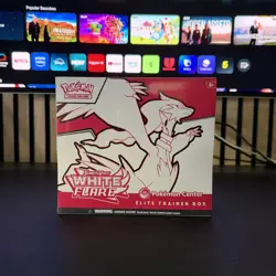 Pokemon Center White Flare Elite Trainer Box ETB - Image 1