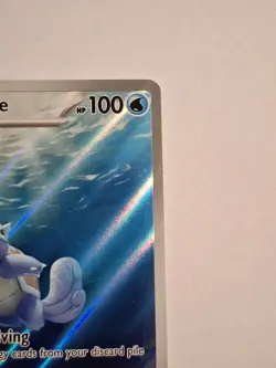Pokemon Wartortle 171/165 Scarlet & Violet 151 Holo Illustration Rare 100 HP - Image 4