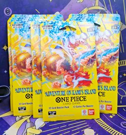 Lot of 10 One Piece TCG (OP15) Adventure on Kami's Island Sleeved Booster Packs - Image 4