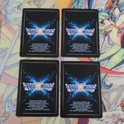 Wixoss Wonderland 4x Signed Holo SP Card Play - Image 2