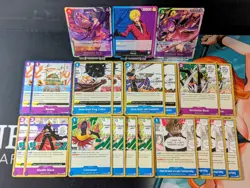 One Piece - Blue/Purple Sanji Deck Core (60 Cards) (OP12/EB03) - Image 2