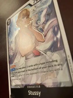 Stussy EB03-043 Extra Booster: One Piece Heroines Edition Foil English Card NM - Image 2
