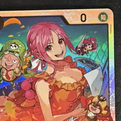 Rebecca OP05-091 Super Rare Holo Character One Piece CCG Japanese - Image 3